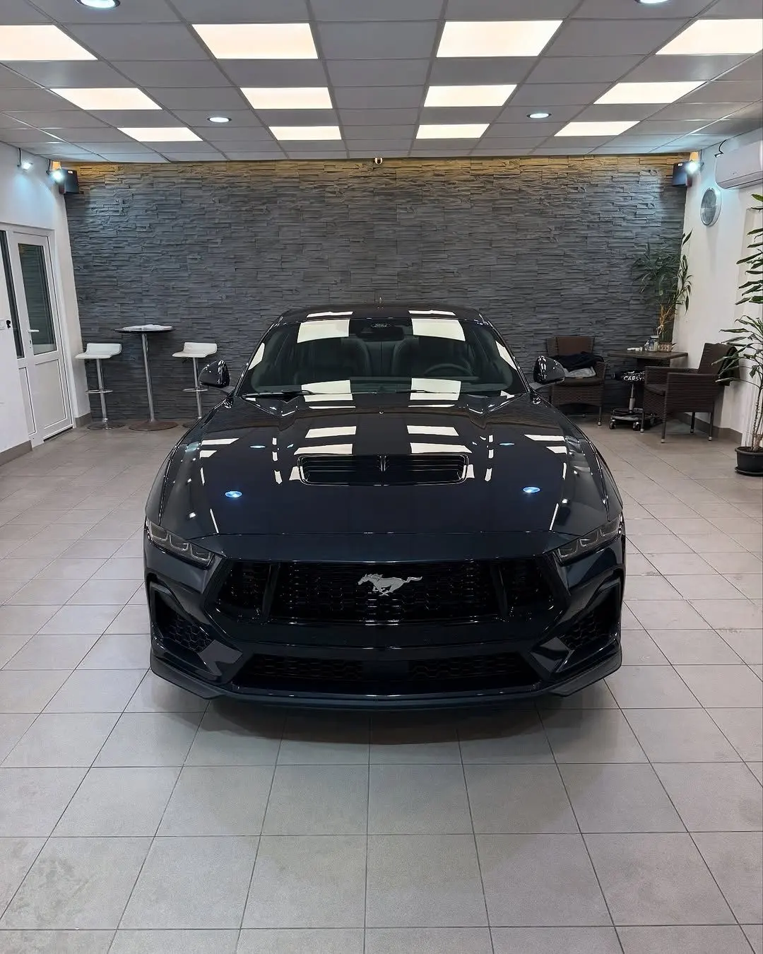 Ford Mustang GT (S650), pohľad spredu