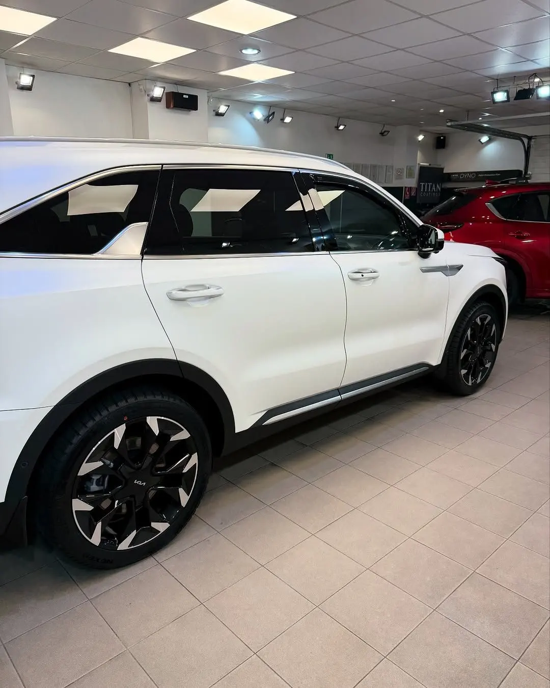 Kia Sorento, pohľad z boku