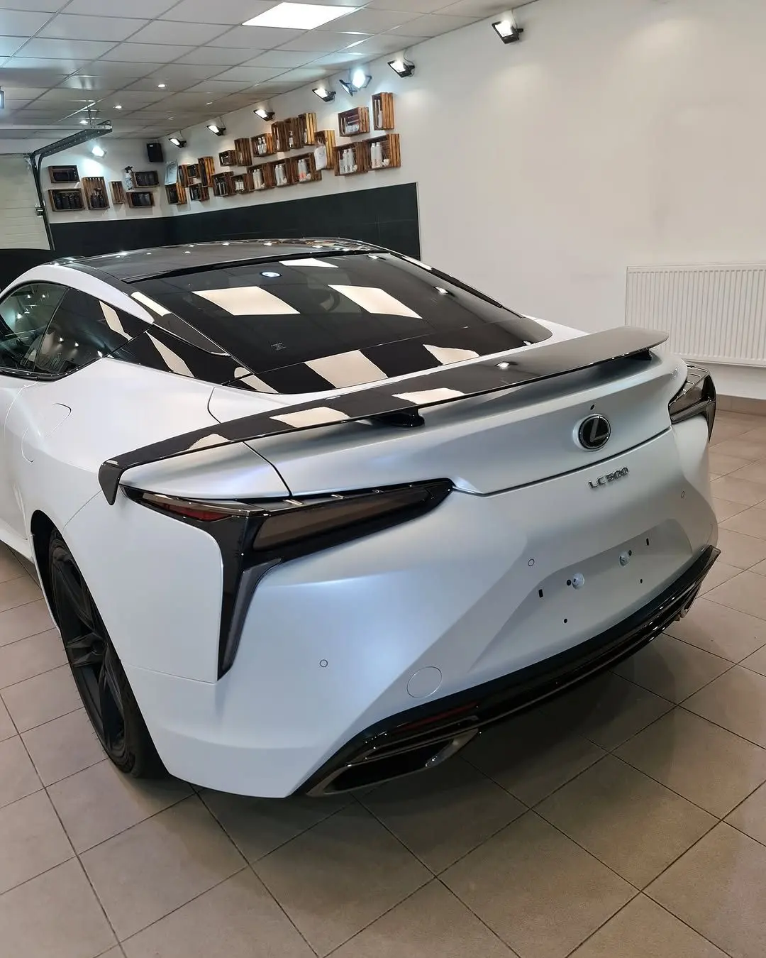 Lexus LC500, pohľad zozadu