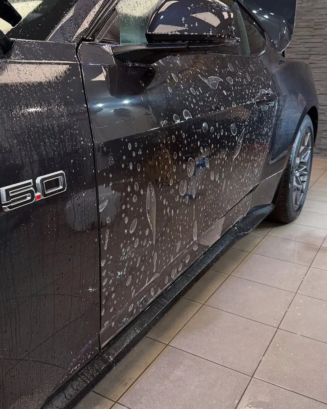 Ford Mustang 5.0, detail karosérie
