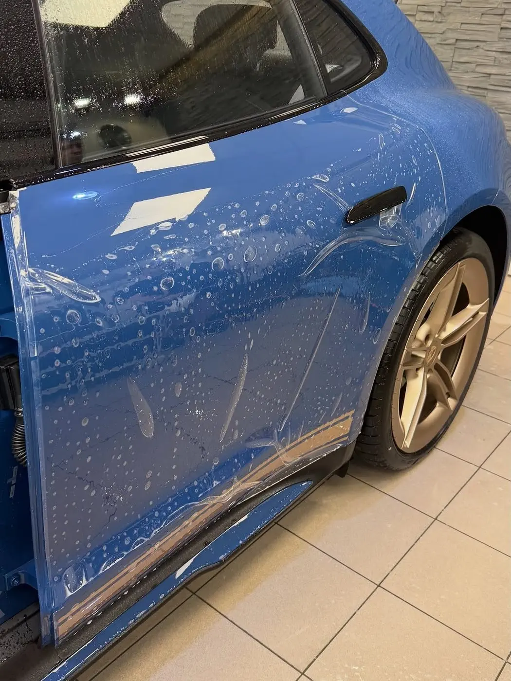 Porsche Taycan, priebeh práce v štúdiu