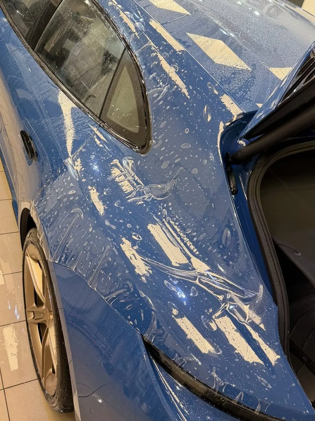 Porsche Taycan, priebeh práce v štúdiu