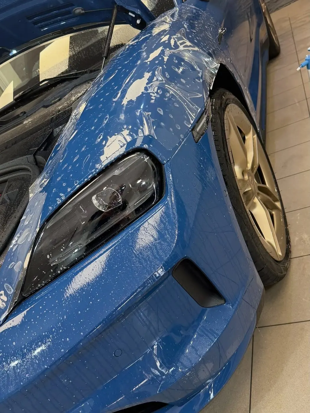 Porsche Taycan, detail svetlometu